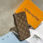 【櫃姐代購】LV 路易威登 M66540 MONOGRAM 原花 BRAZZA 對摺 12卡 長夾 錢包 專櫃正貨 實拍