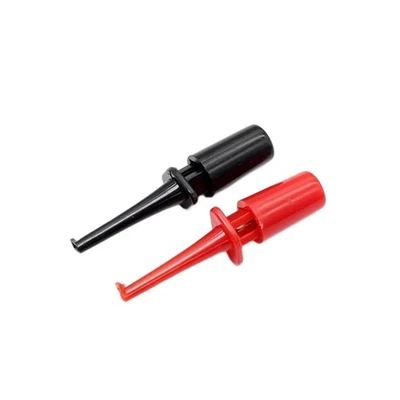 2Pcs Test Hook Clip Probe Electronic Kit Meter Measuring Spring