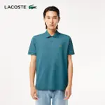 【LACOSTE】男裝-經典L1212短袖POLO衫(藍綠色)