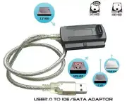 USB to SATA & IDE 2.5" 3.5" Drive Data Transfer Kit w/ Power - US SELLER - NEW!