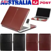 Macbook Case Sleeve PU Leather Cover For MacBook 12" Air Pro 11" 13" 15" Laptop