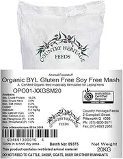Country Heritage Organic Gluten & Soy Free Mash Chicken Feed 20kg