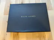 Vintage Ralph Lauren Leather Photo Mount Album Box Memento Scrapbook
