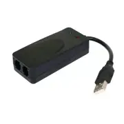 USB Fax Modem Dual Port USB2.0 56K V.92 V.90 External Modem Driver for Win8646