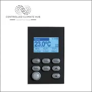 iZone CZCOB Zone Controller iSense Black