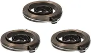 uxcell Drill Press Spring Drill Press Quill Feed Return Coil Spring Assembly Spring Steel Chemical Blackening Finish 980mm Expand Long 42 x 6 x 0.7mm 3 Pcs