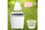 Devanti Portable Washing Machine Twin Tub 5KG White