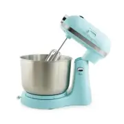 Nostalgia Stand Mixer Beaters 3.5 Qt. Classic Retro 6-Speed Aqua Dough Hooks