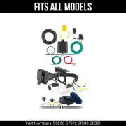 For 2022 Lexus RX350 7 Pin Trailer Wiring Plug Fits All Models Curt 7 Prong Wire