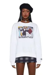 [Dolls Kill x Clueless] Retail Therapy Graphic Sweatshirt