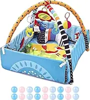 Baby Play Mat - Cloth Baby Learning Walker - 44.09 Inches Tummy Time Mat | Preschool Play Center | Learning Activity Toys for toddlersg, Fine Motor Skill Toys for Development, Activity Mat