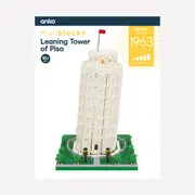 1963 Piece Mini Blocks Building Series: Leaning Tower of Pisa