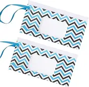 Reusable Wet Wipe Pouch Dispenser for Baby or Personal Wipes, Eco Friendly Wipe Pouches, Great for Travel (2 pack) (JJ)