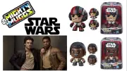 2 New Star Wars Mighty Muggs Figures - Poe Dameron & Finn