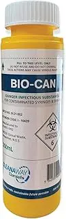 Cleanaway Daniels 250ml Yellow Plastic Sharps Container - Medical Waste Box