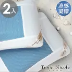 【TONIA NICOLE 東妮寢飾】涼夏凝膠枕(2入)