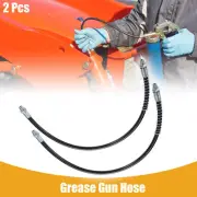 2pcs 20" Universal 1/8" NPT Grease Gun Flex Hose Flex Grease Hose Extension