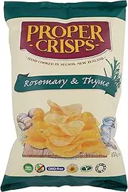Proper Crisps Rosemary and Thyme Flavoured Crisps 150 g