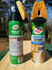 Two New 16oz Cans of Leather Cleaner * Nice & Soft * Safe * No Discoloring