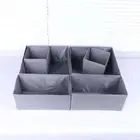 Grey/White/Purple Closet Organizer Boxes Foldable Box Storage Cabinets Clothes