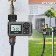 Insoma Automatic Water Timer Intelligent Irrigation Water System Sprinkler LCD
