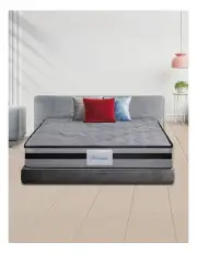 [DreamZ] Single Spring Mattress Medium Firm 22cm in Grey
