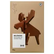 BELÖNING milk chocolate moose, self-assembly Rainforest Alliance Certified, 90 g