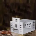 Automatic Continuous Cycle Mouse Trap Metal Rat Catching Artifact Household