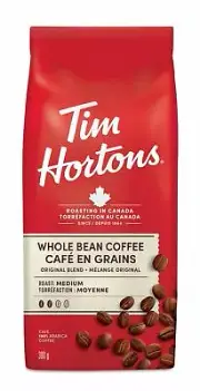 2X Tim Hortons Coffee Whole Bean 300g/ 10.6oz - From Canada - FRESH & DELICIOUS