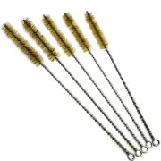 Brass Wire Bristles Brush Cleaning Brushes Set for Tube Bottle Pipe Welding S...