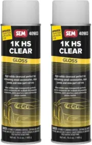 1K HS Gloss Clear 15.5 Fl. Oz. (2/Pack)