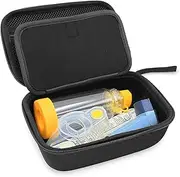 CASEMATIX Travel Case Compatible with Asthma Inhaler, Spacer and More - Includes Case Only