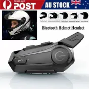 E1 Bluetooth Motorcycle Intercom Helmet Headset Motorbike 2 Riders Communication