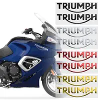 在飛比找蝦皮購物優惠-3D Triumph 凱旋 機車貼紙 軟膠標誌貼紙 越野摩托