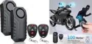 Sistemas de alarma con sensor de vibración antirrobo de 113 dB de alto volumen.