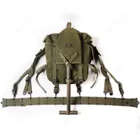 在飛比找蝦皮購物優惠-美式 M1945裝備組 X型揹帶腰帶背包組（復刻影視道具）