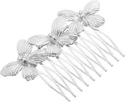 CALLARON Vintage Butterfly Hair Comb for Women Decorative Side Comb Accessory for Weddings Parties and Everyday Fashion Bridal and Bridesmaid Hair Clip