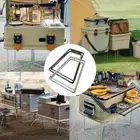 Foldable Camping Box Stand Portable Cooler Rack 1 PCS Table Shelf Picnic