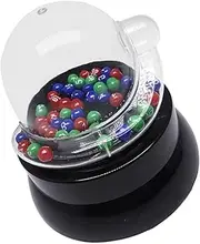 ERINGOGO Shaker Lotto Machine Fortunate Number Picker Number Picking Machine Ball Machine Fortunate Ball Picking Machine Electric Jackpot Machine Lotto Ball Machine Machine