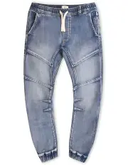 [Indie Kids by Industrie] The New Arched Drifter Pant (3-7 Years) in Lt Denim