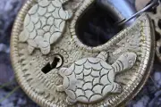 Turtles Heavy Duty Brass Padlock skeleton key fully functional Unique Round lock