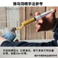 在飛比找蝦皮購物優惠-幼鳥餵食器 鸚鵡專用餵奶勺子工具套裝 注射器幼鳥鴿子奶粉針管
