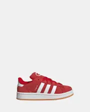 Campus 00s Elastic Lace Pre-School Better Scarlet/White