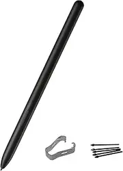 Galaxy Tab S10 S Pen S10 Ultra Pen S10 Plus S Pen for Samsung Galaxy Tab S10 Plus Stylus Pen Replacement Pen S10 Plus NoBluetooth+Free 5 Tips (Black)
