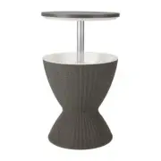 NNEDSZ Taupe Ice Bucket Table