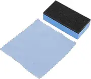 Alipis 1Set Car Wax Applicator Pad Polishing Sponge and Cloth for Automotive Detailing and Versatile Waxing Tool for Car Enthusiasts for Wax Polish and Shine