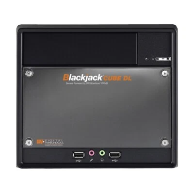 Digital Watchdog DW-BJCUBE12T Blackjack Cube DL Network Video Recorder, 12TB HDD