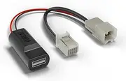 Dongar Dashcam Power Adapter (10-Pin Type X) for 2022+ Subaru WRX. USB Power Source Connects to Rearview Mirror for Easy, Plug & Play Install for Dash cams, radars, and More.