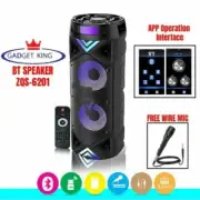 Big Partybox Wireless Bluetooth Portable Speaker +SD +RADIO +Remote+ MIC