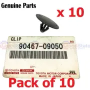 Genuine Toyota RAV4 ZSA35 ZSA30 GSA38 Vanguard ACA33 Bonnet Cowl Vent Clip x10 (for: Toyota)